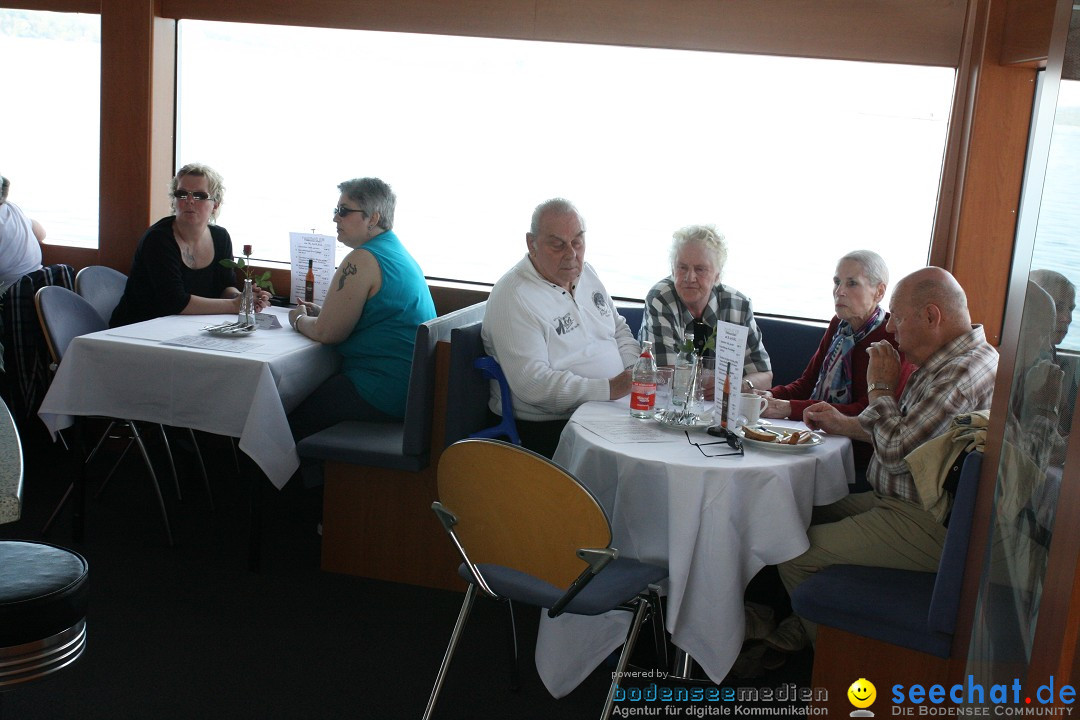 41. Internationale Flottensternfahrt am Bodensee: Meersburg, 28.04.2012