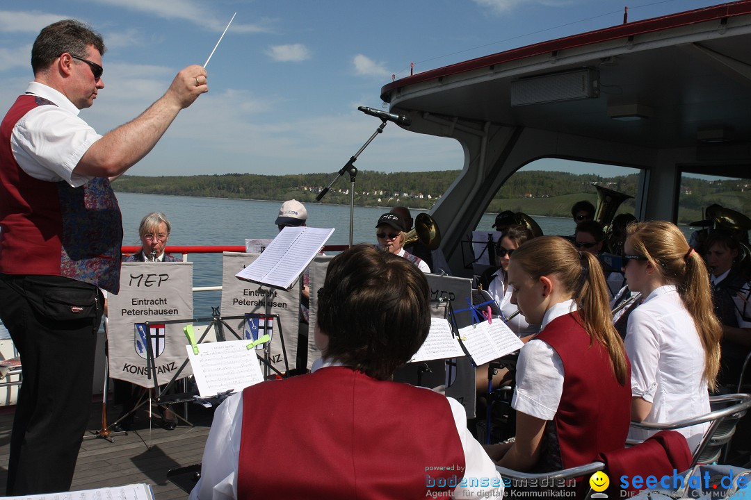 41. Internationale Flottensternfahrt am Bodensee: Meersburg, 28.04.2012