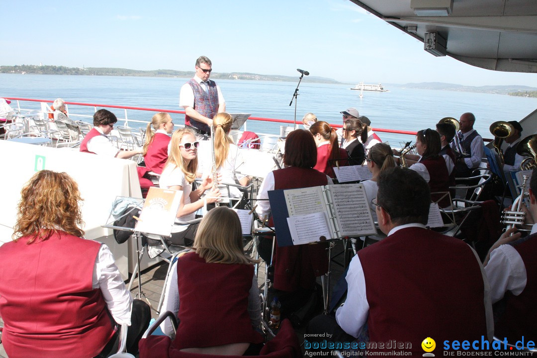 41. Internationale Flottensternfahrt am Bodensee: Meersburg, 28.04.2012