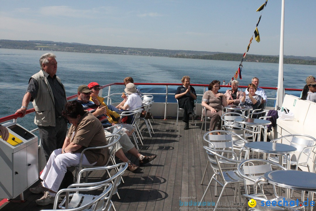 41. Internationale Flottensternfahrt am Bodensee: Meersburg, 28.04.2012