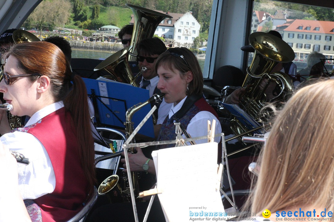 41. Internationale Flottensternfahrt am Bodensee: Meersburg, 28.04.2012