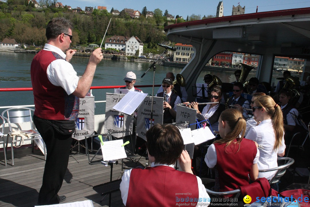 41. Internationale Flottensternfahrt am Bodensee: Meersburg, 28.04.2012