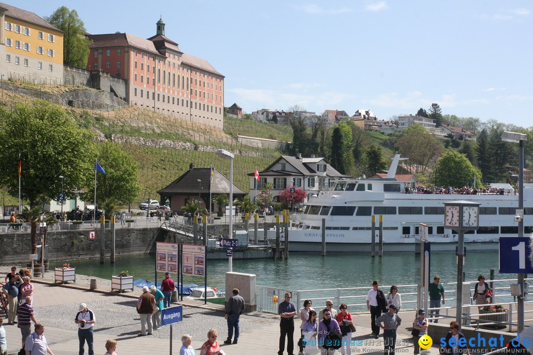 41. Internationale Flottensternfahrt am Bodensee: Meersburg, 28.04.2012