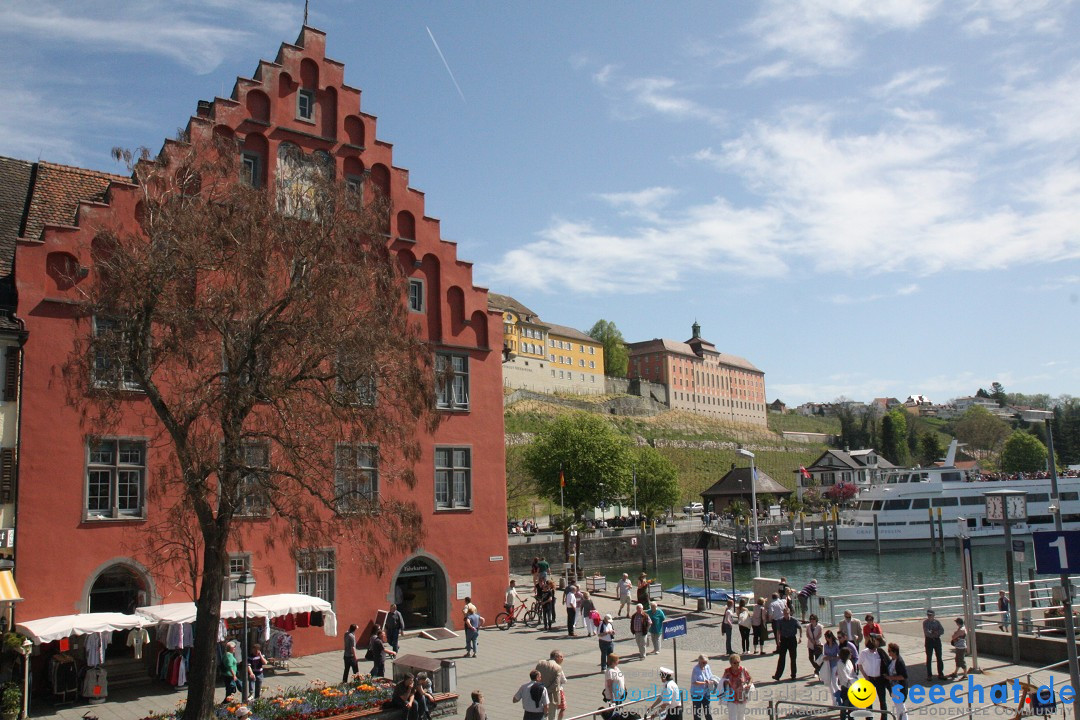 41. Internationale Flottensternfahrt am Bodensee: Meersburg, 28.04.2012