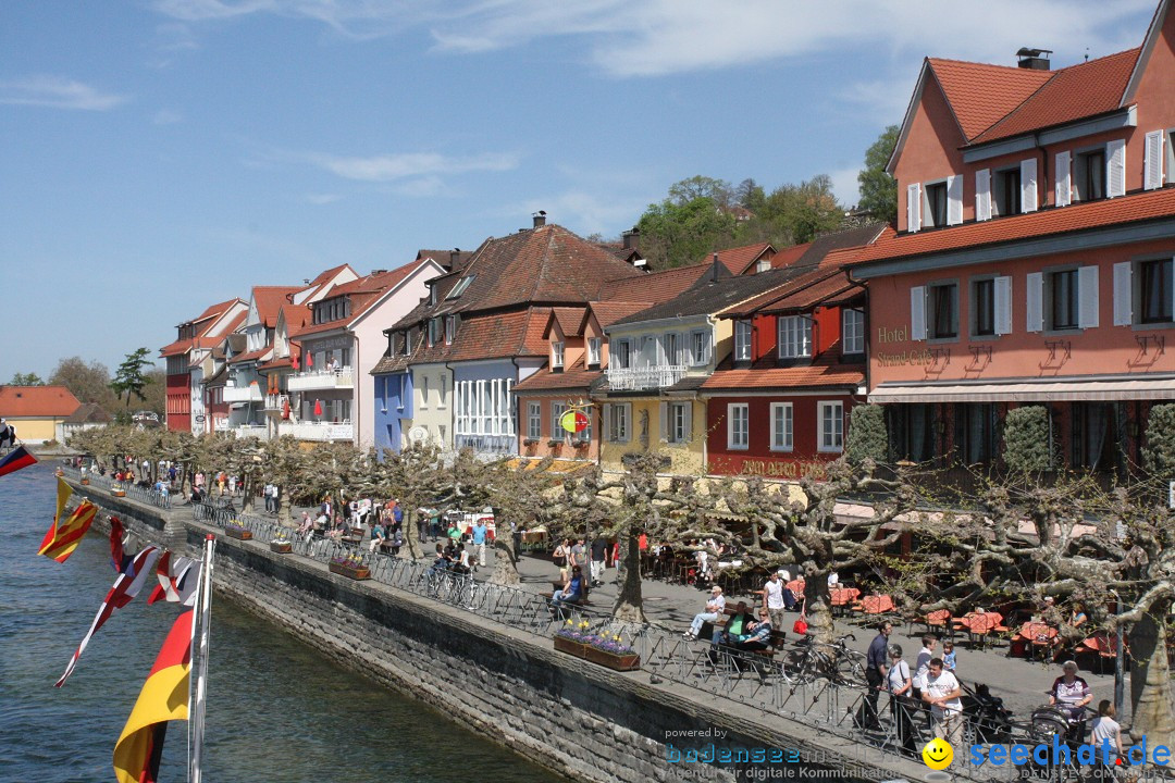 41. Internationale Flottensternfahrt am Bodensee: Meersburg, 28.04.2012