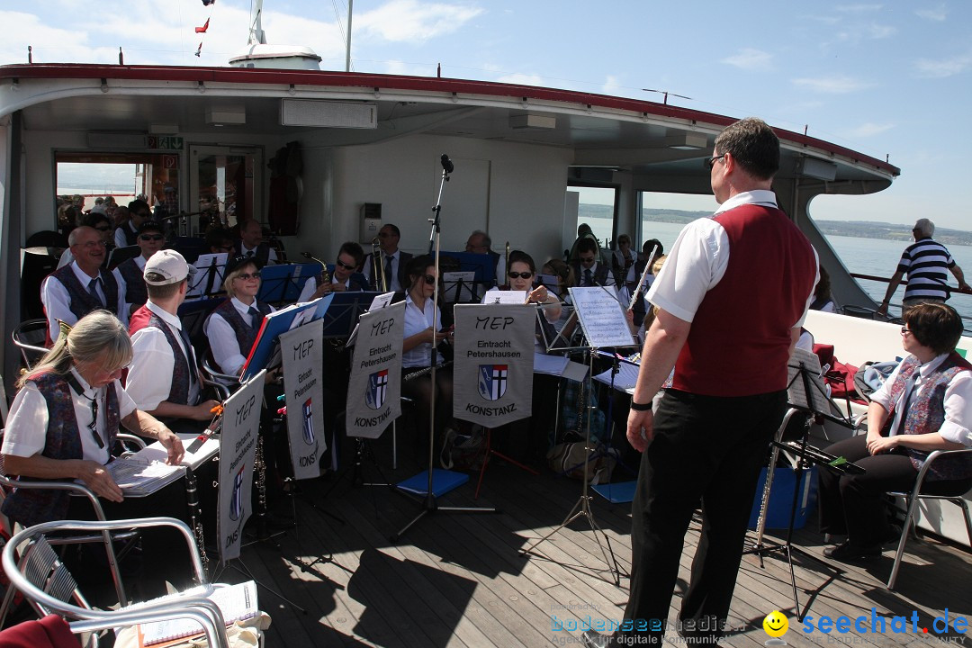 41. Internationale Flottensternfahrt am Bodensee: Meersburg, 28.04.2012