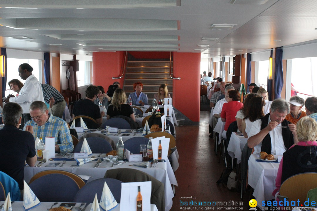 41. Internationale Flottensternfahrt am Bodensee: Meersburg, 28.04.2012