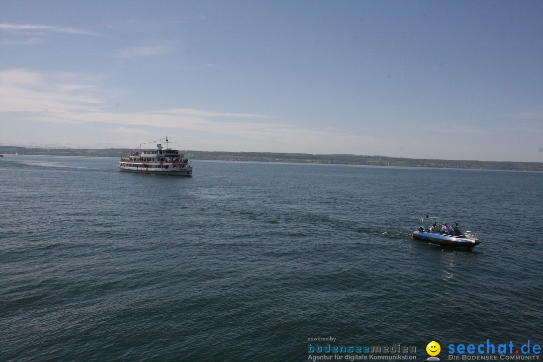 41. Internationale Flottensternfahrt am Bodensee: Meersburg, 28.04.2012