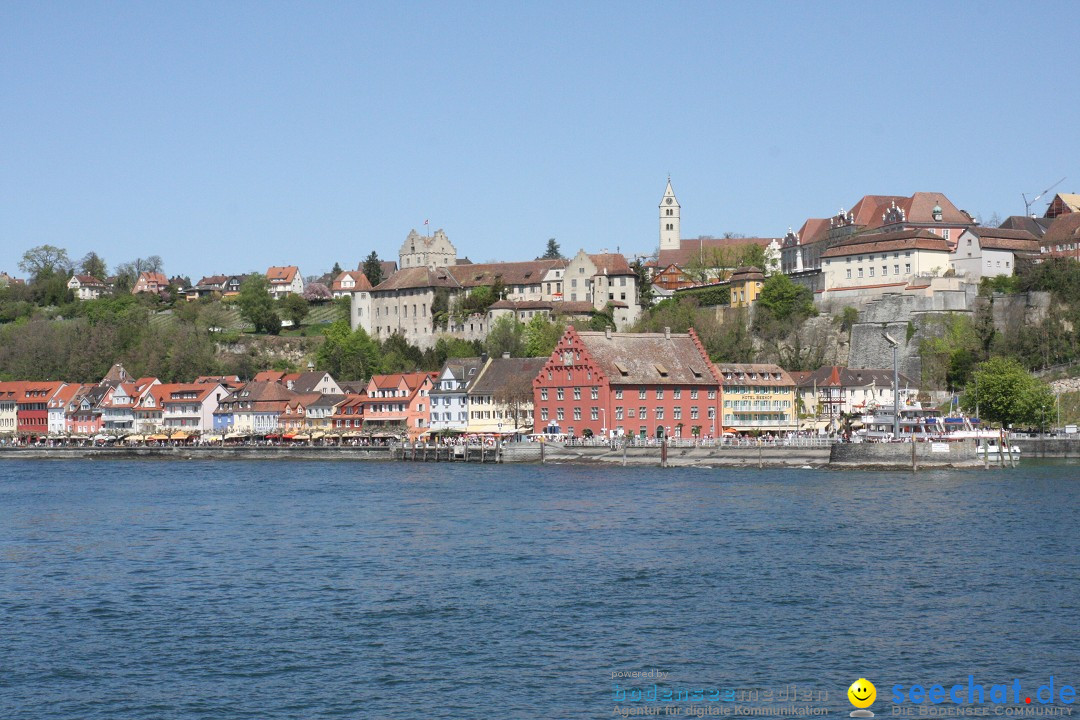 41. Internationale Flottensternfahrt am Bodensee: Meersburg, 28.04.2012