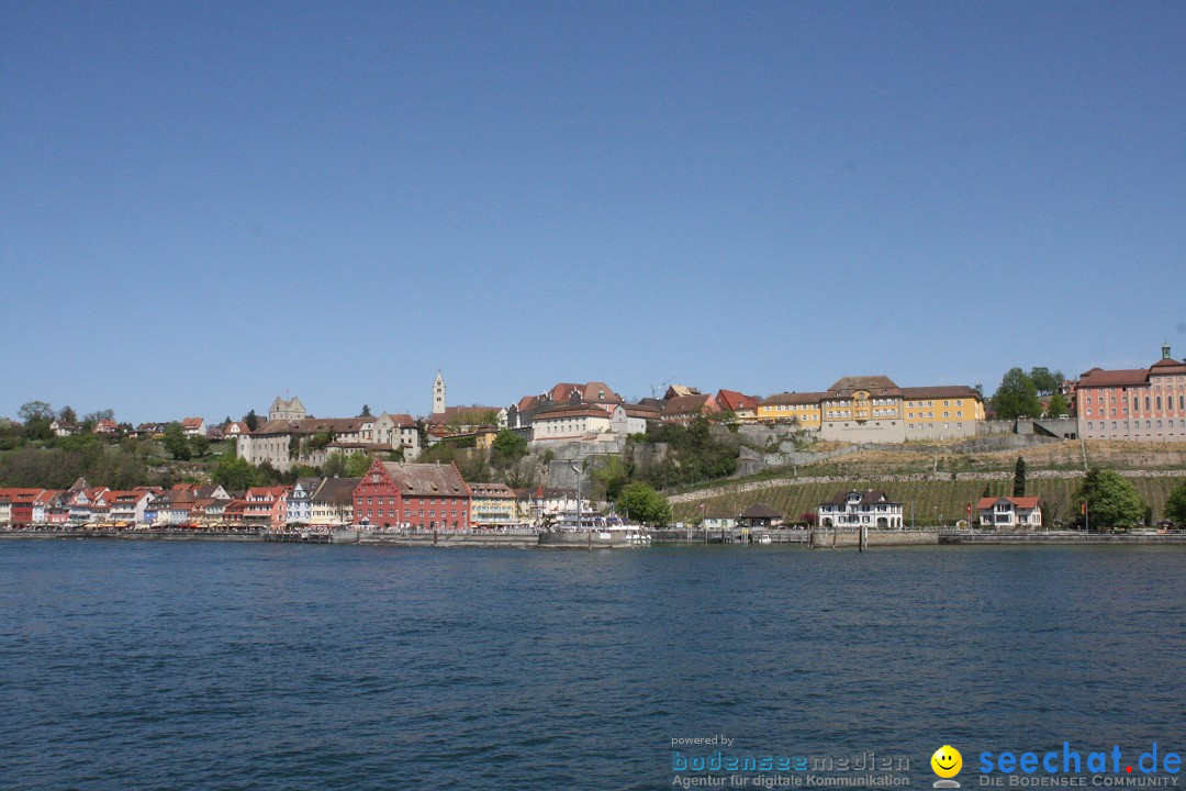 41. Internationale Flottensternfahrt am Bodensee: Meersburg, 28.04.2012