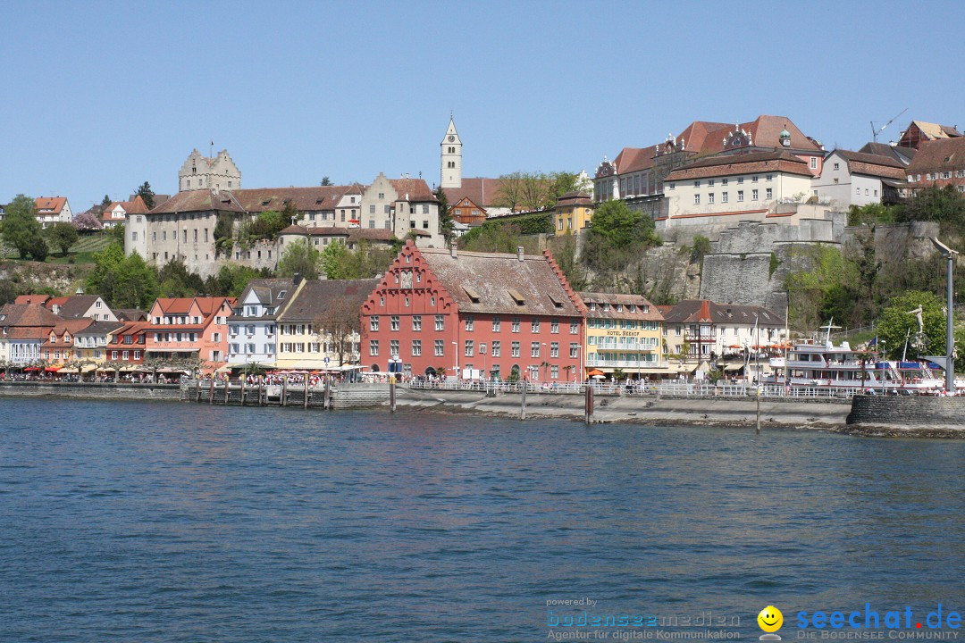 41. Internationale Flottensternfahrt am Bodensee: Meersburg, 28.04.2012