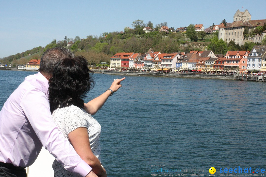 41. Internationale Flottensternfahrt am Bodensee: Meersburg, 28.04.2012