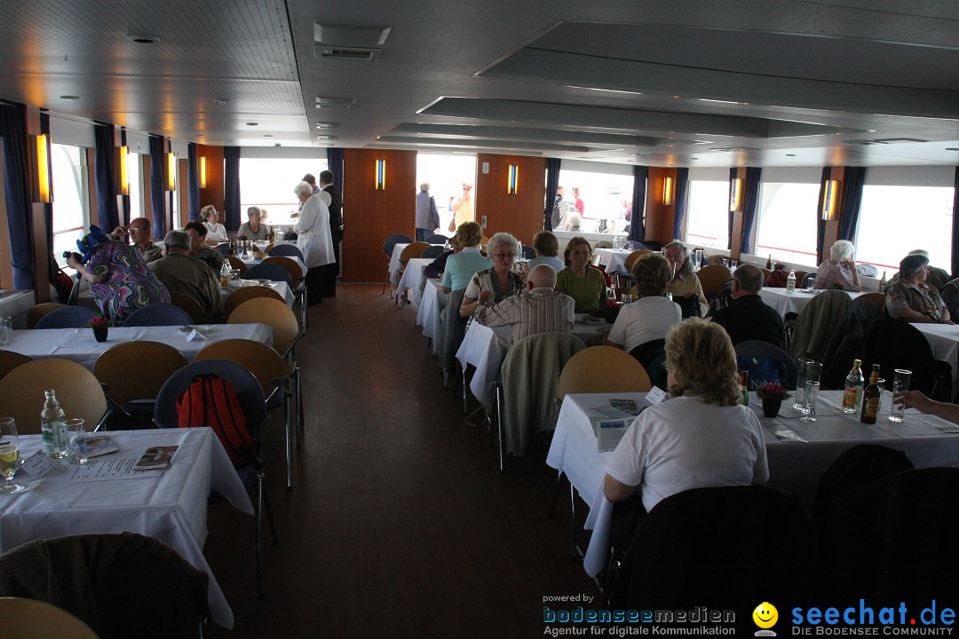 41. Internationale Flottensternfahrt am Bodensee: Meersburg, 28.04.2012