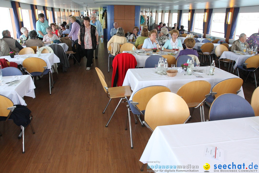 41. Internationale Flottensternfahrt am Bodensee: Meersburg, 28.04.2012