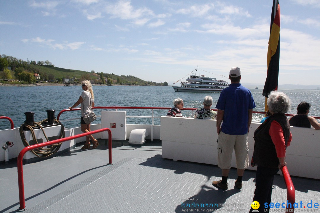 41. Internationale Flottensternfahrt am Bodensee: Meersburg, 28.04.2012