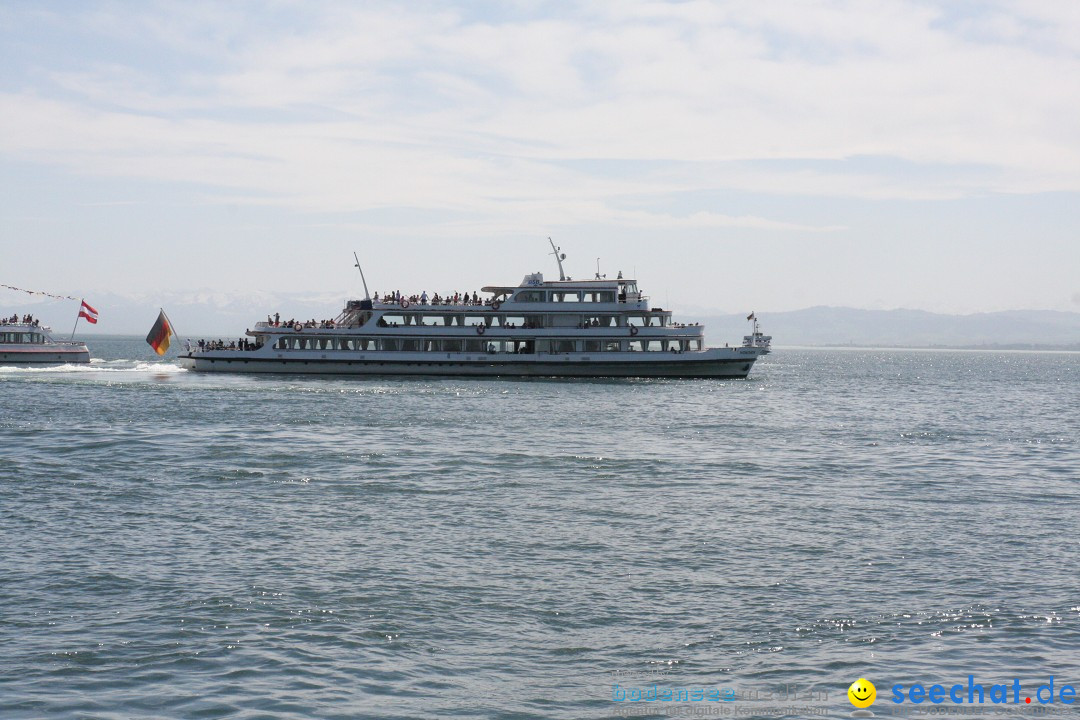 41. Internationale Flottensternfahrt am Bodensee: Meersburg, 28.04.2012