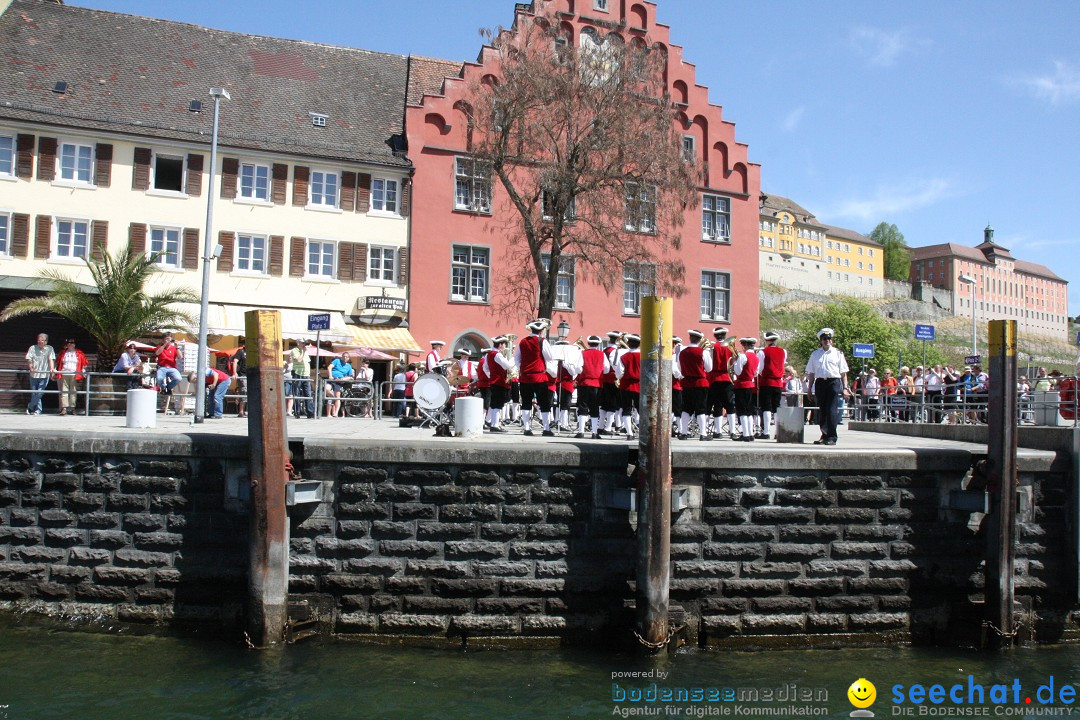 41. Internationale Flottensternfahrt am Bodensee: Meersburg, 28.04.2012