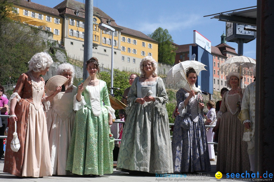 41. Internationale Flottensternfahrt am Bodensee: Meersburg, 28.04.2012