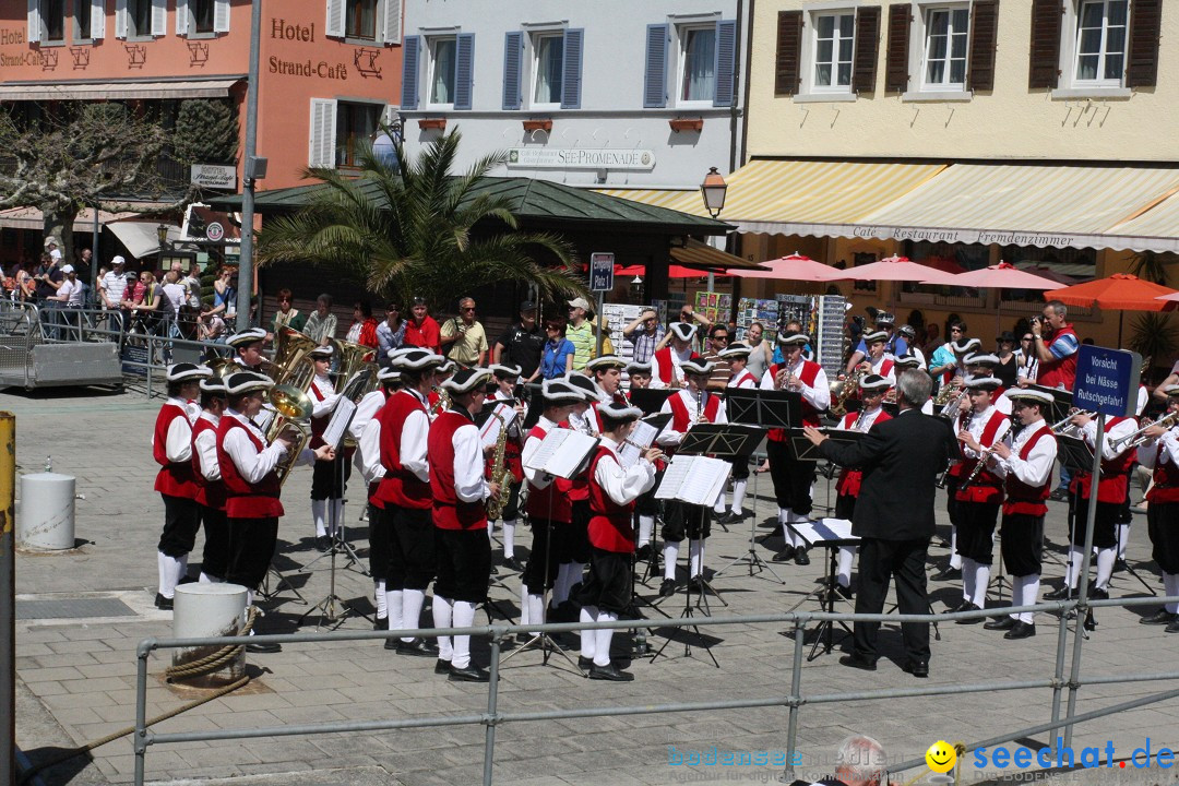 41. Internationale Flottensternfahrt am Bodensee: Meersburg, 28.04.2012