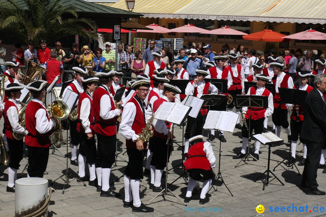 41. Internationale Flottensternfahrt am Bodensee: Meersburg, 28.04.2012