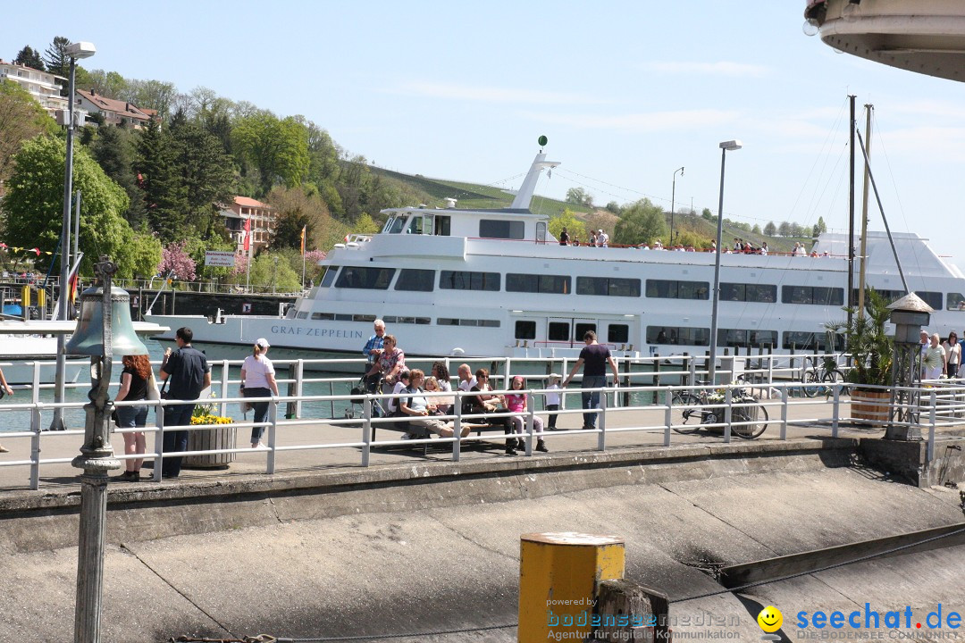 41. Internationale Flottensternfahrt am Bodensee: Meersburg, 28.04.2012