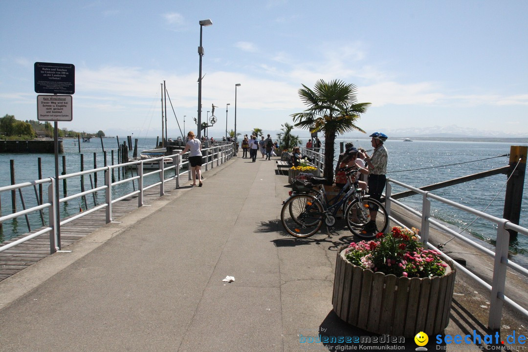 41. Internationale Flottensternfahrt am Bodensee: Meersburg, 28.04.2012