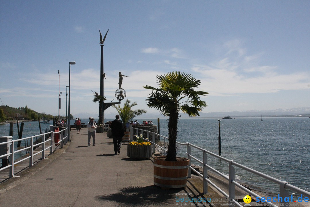 41. Internationale Flottensternfahrt am Bodensee: Meersburg, 28.04.2012