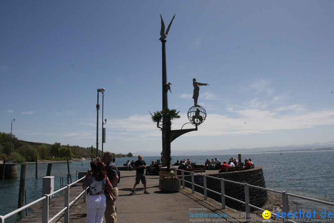 41. Internationale Flottensternfahrt am Bodensee: Meersburg, 28.04.2012