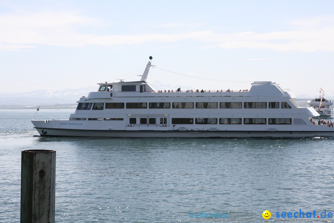 41. Internationale Flottensternfahrt am Bodensee: Meersburg, 28.04.2012