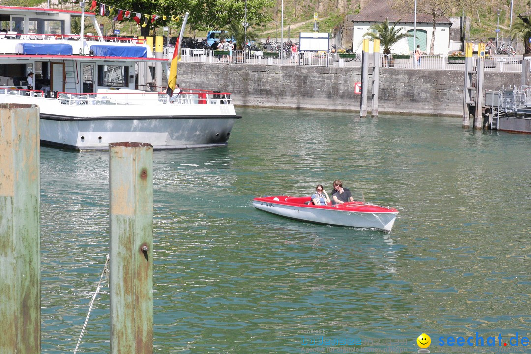 41. Internationale Flottensternfahrt am Bodensee: Meersburg, 28.04.2012