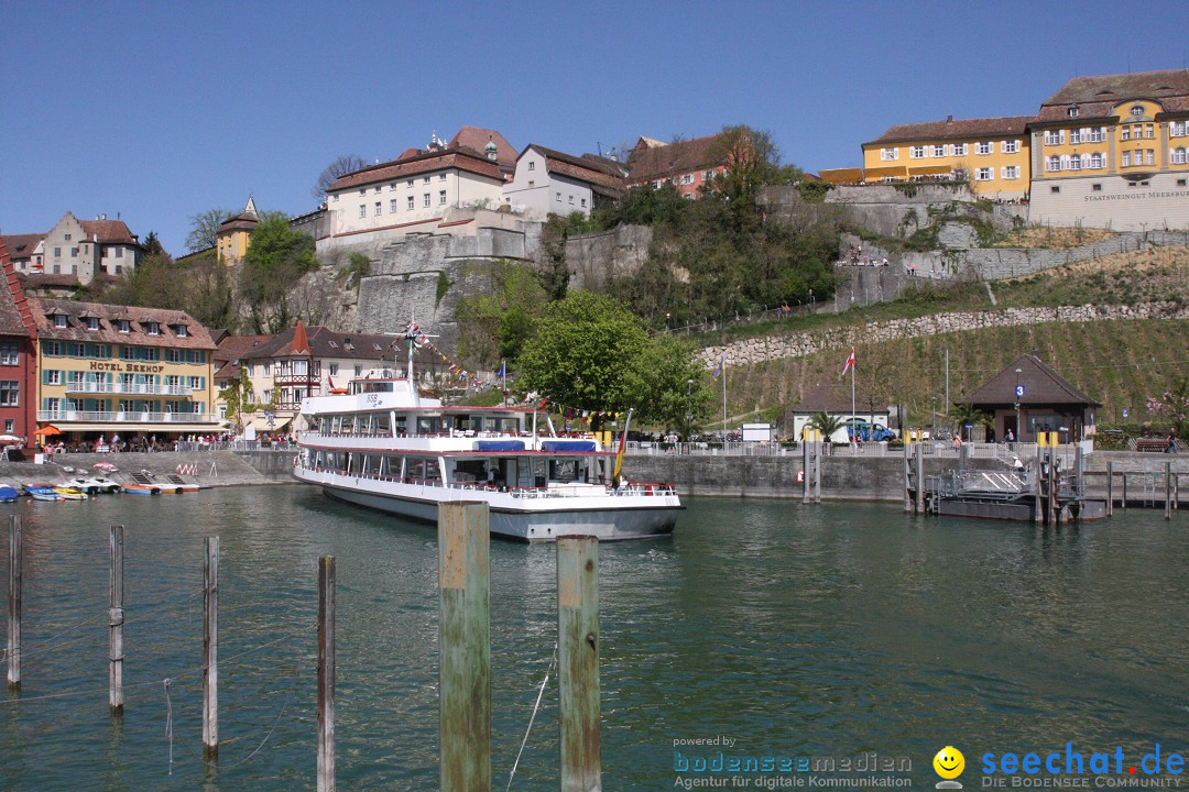 41. Internationale Flottensternfahrt am Bodensee: Meersburg, 28.04.2012