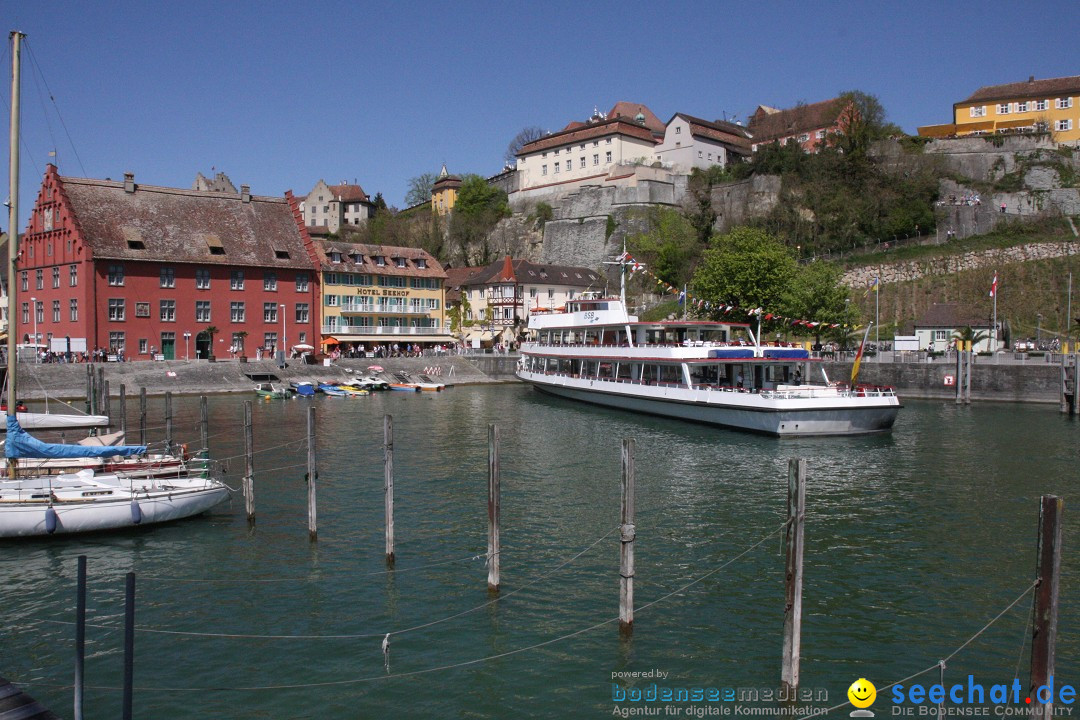 41. Internationale Flottensternfahrt am Bodensee: Meersburg, 28.04.2012