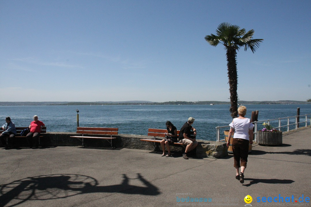 41. Internationale Flottensternfahrt am Bodensee: Meersburg, 28.04.2012