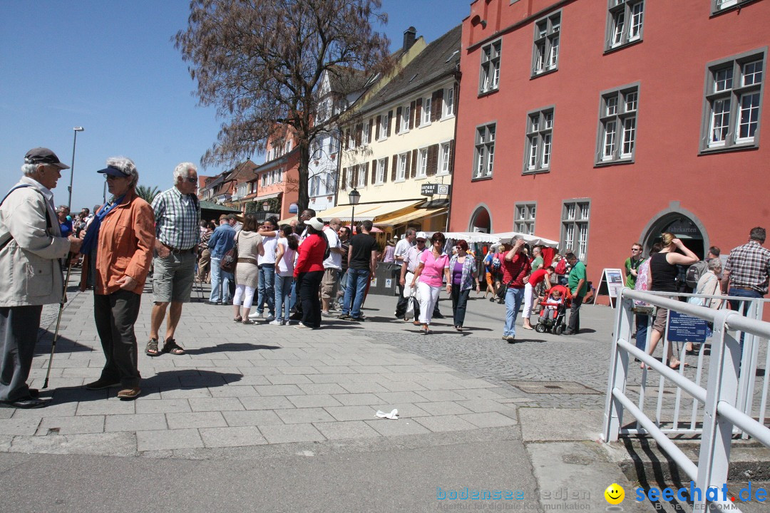 41. Internationale Flottensternfahrt am Bodensee: Meersburg, 28.04.2012