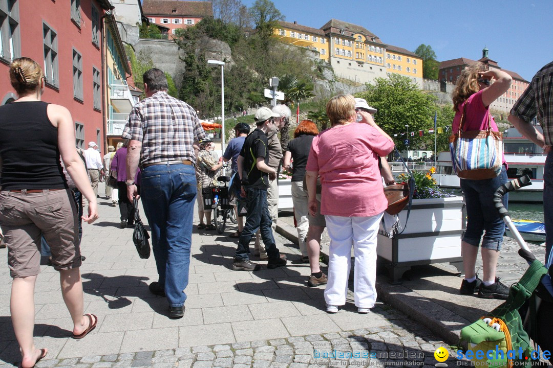 41. Internationale Flottensternfahrt am Bodensee: Meersburg, 28.04.2012