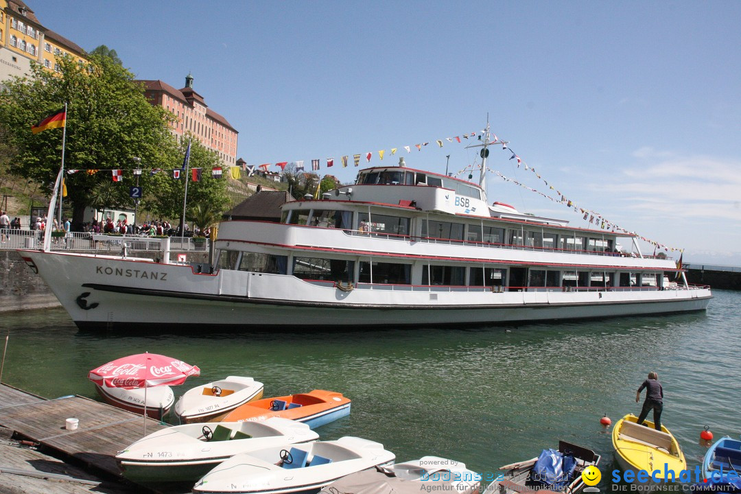 41. Internationale Flottensternfahrt am Bodensee: Meersburg, 28.04.2012