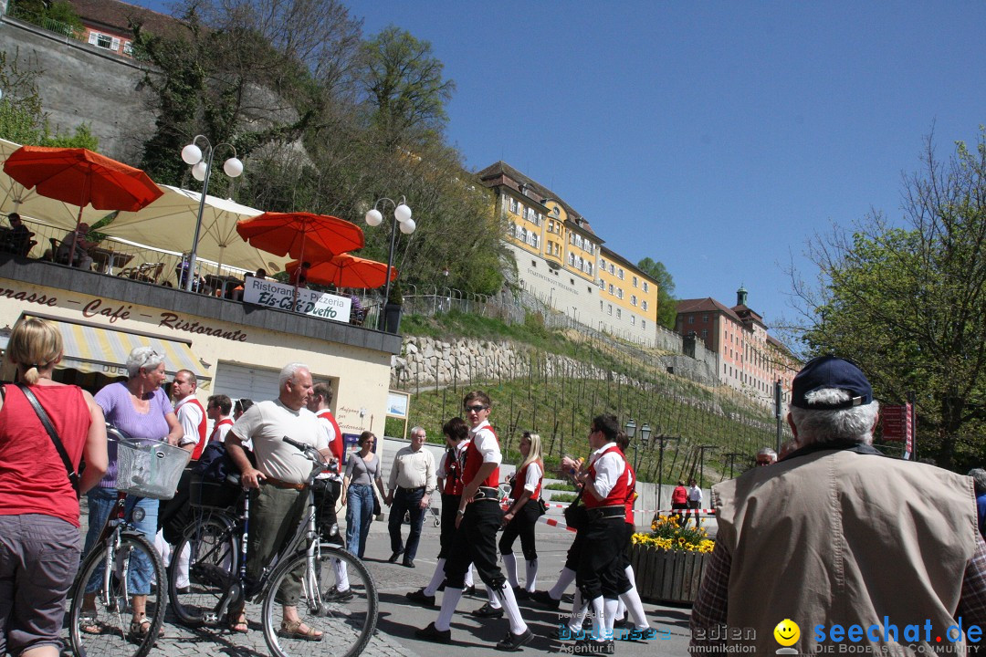 41. Internationale Flottensternfahrt am Bodensee: Meersburg, 28.04.2012