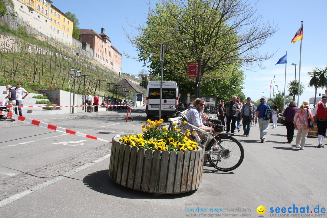 41. Internationale Flottensternfahrt am Bodensee: Meersburg, 28.04.2012