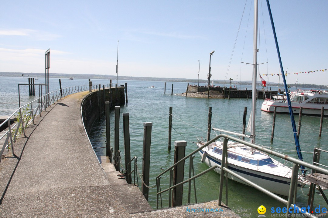 41. Internationale Flottensternfahrt am Bodensee: Meersburg, 28.04.2012