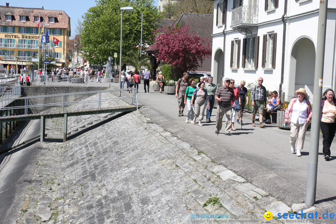 41. Internationale Flottensternfahrt am Bodensee: Meersburg, 28.04.2012