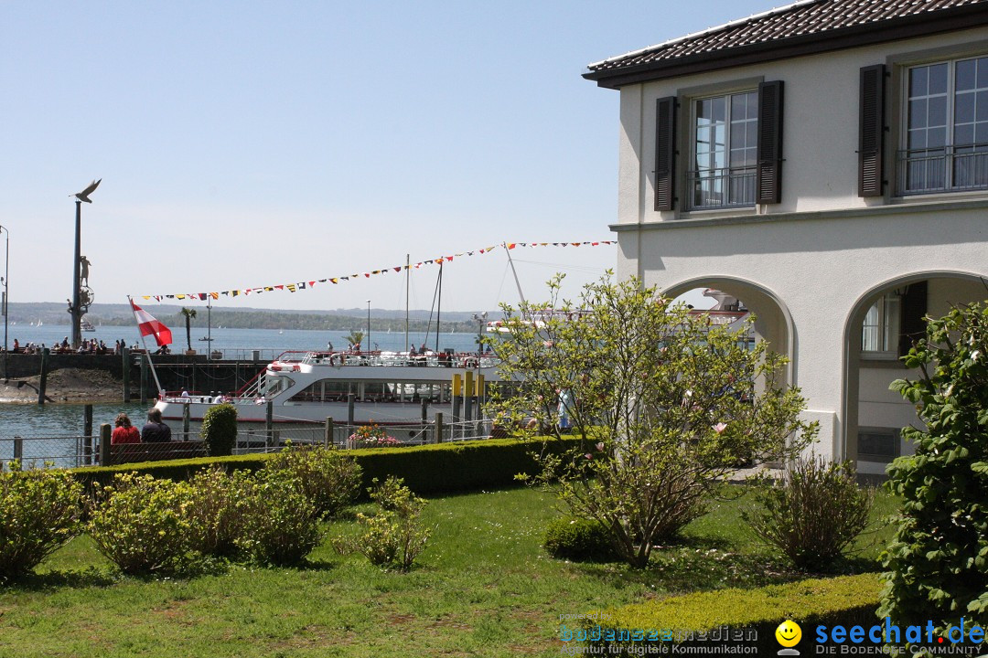 41. Internationale Flottensternfahrt am Bodensee: Meersburg, 28.04.2012