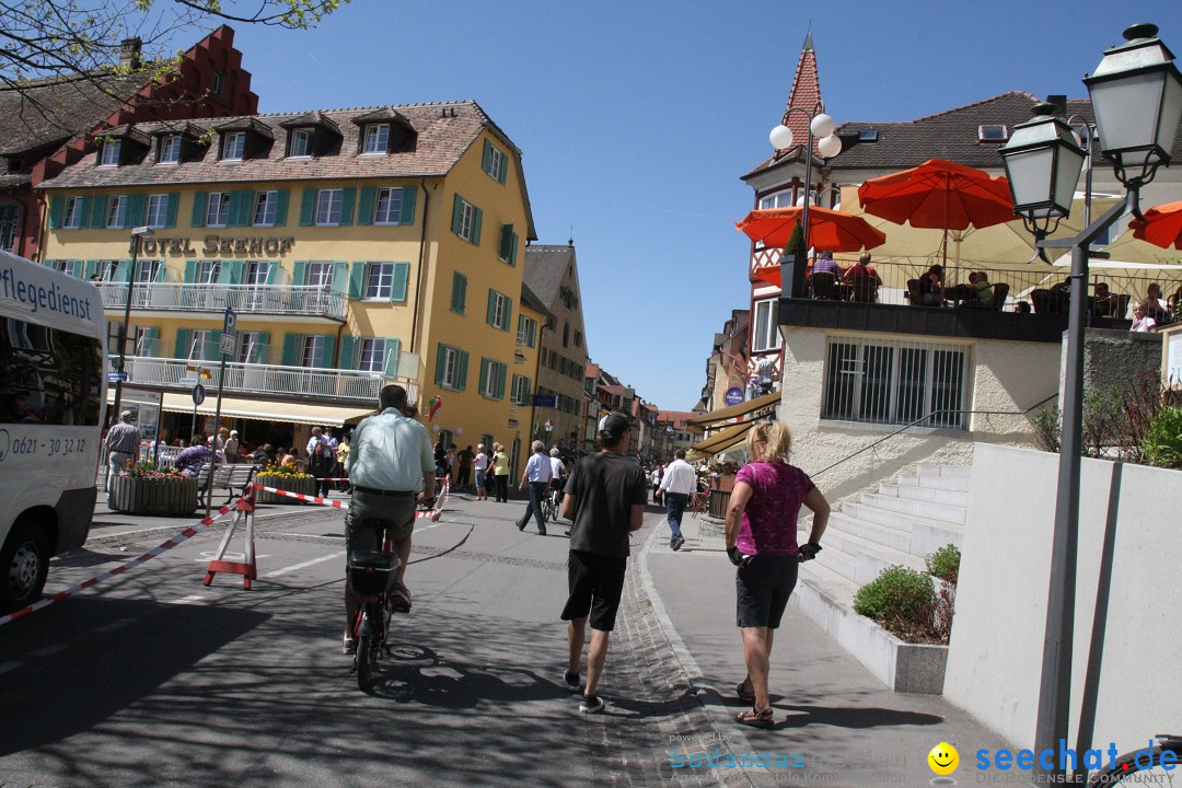 41. Internationale Flottensternfahrt am Bodensee: Meersburg, 28.04.2012