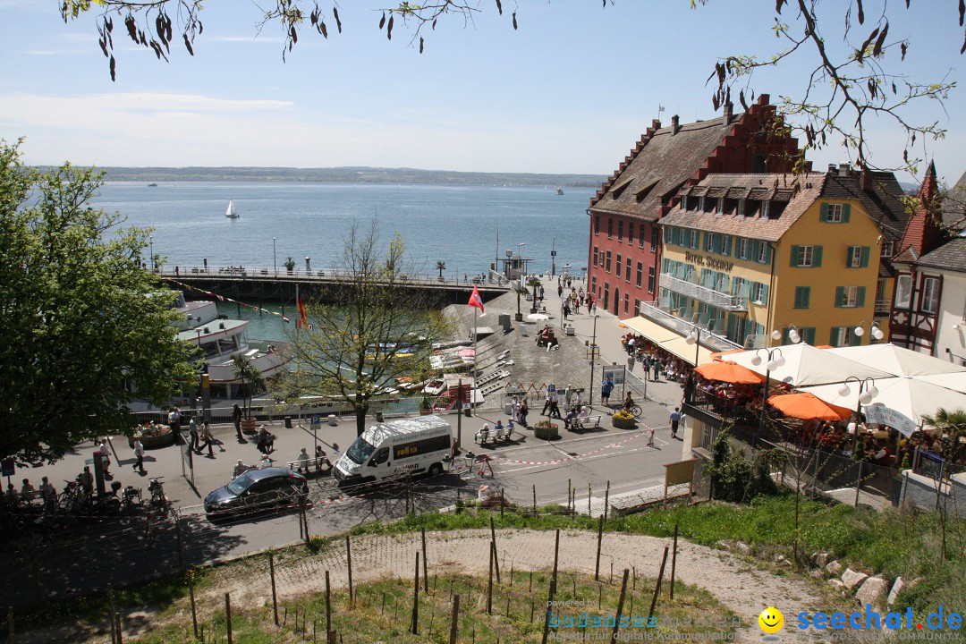 41. Internationale Flottensternfahrt am Bodensee: Meersburg, 28.04.2012