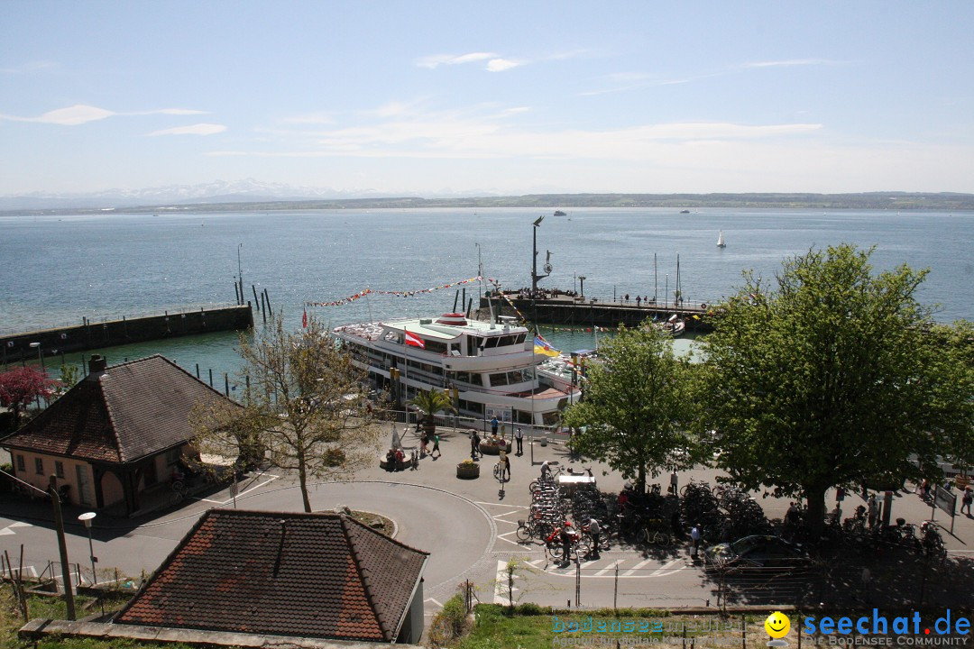 41. Internationale Flottensternfahrt am Bodensee: Meersburg, 28.04.2012