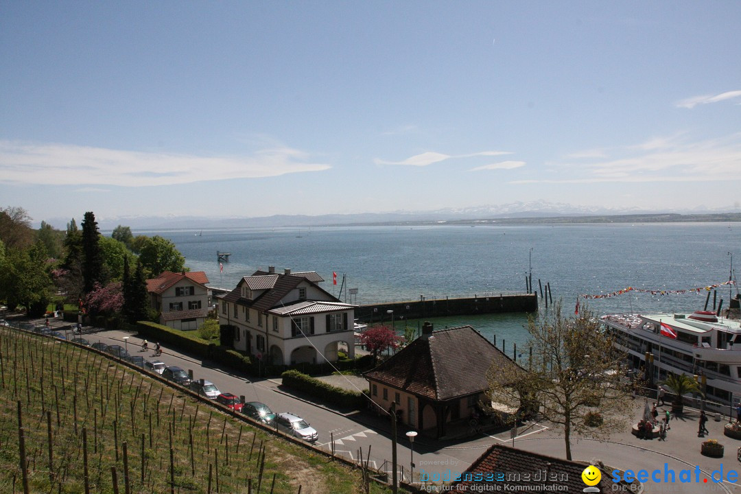 41. Internationale Flottensternfahrt am Bodensee: Meersburg, 28.04.2012