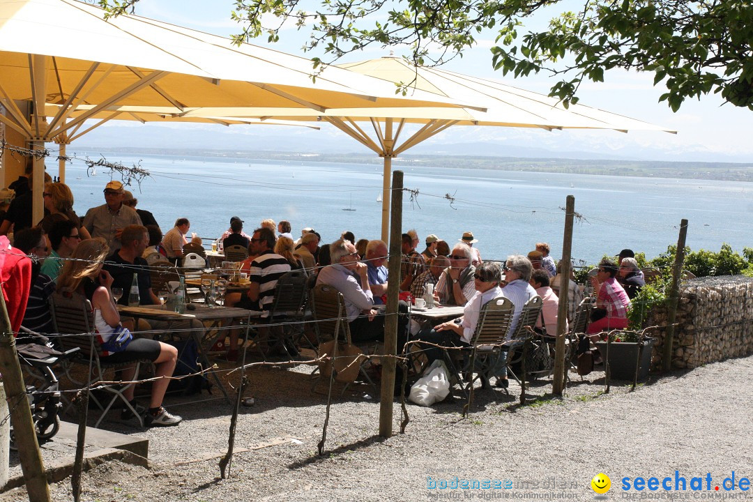 41. Internationale Flottensternfahrt am Bodensee: Meersburg, 28.04.2012