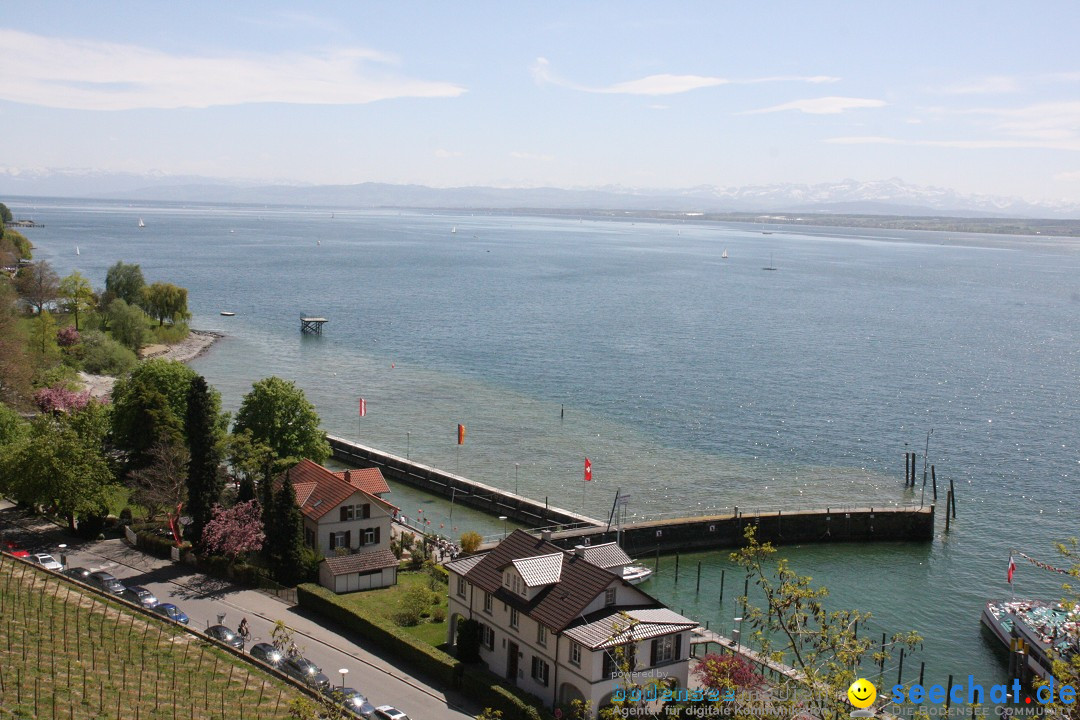 41. Internationale Flottensternfahrt am Bodensee: Meersburg, 28.04.2012