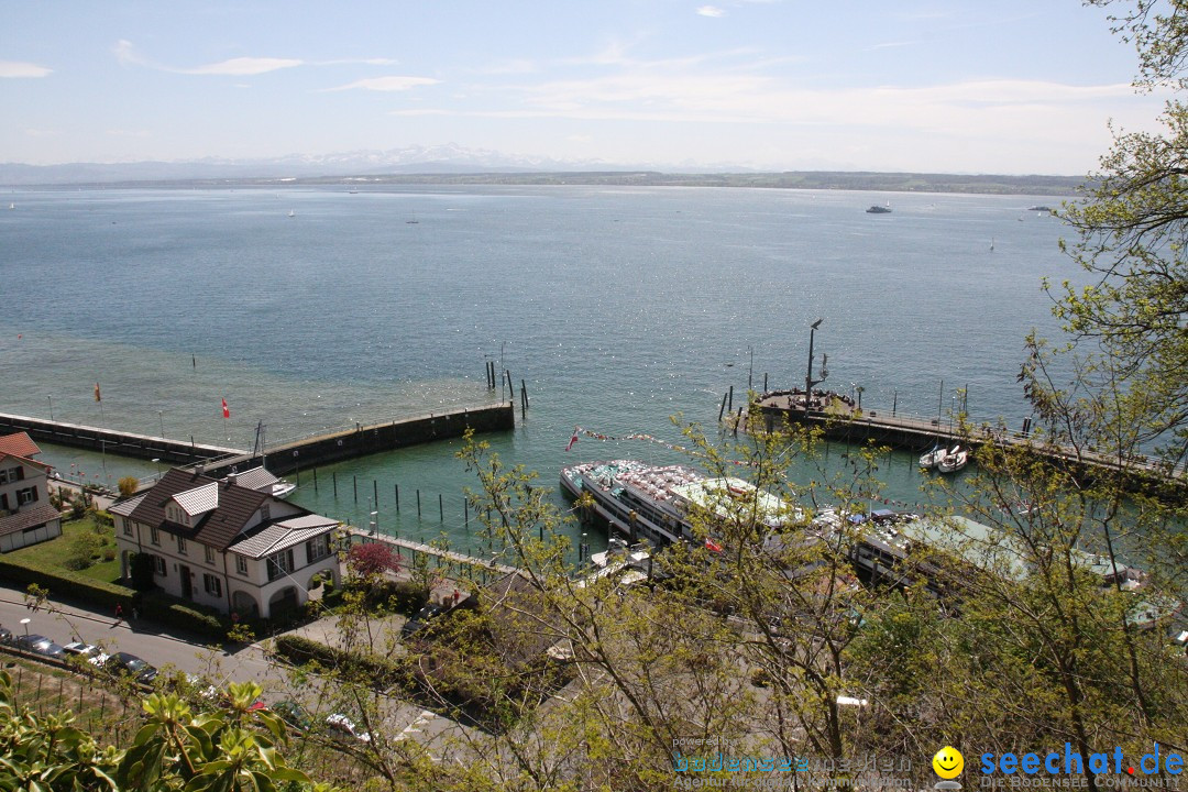 41. Internationale Flottensternfahrt am Bodensee: Meersburg, 28.04.2012