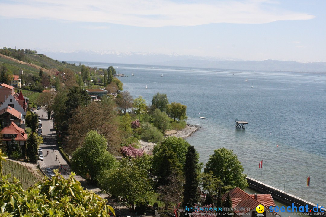 41. Internationale Flottensternfahrt am Bodensee: Meersburg, 28.04.2012