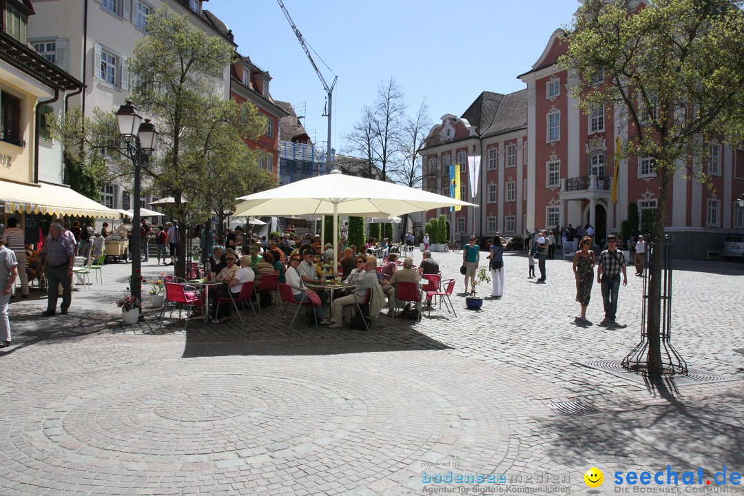 41. Internationale Flottensternfahrt am Bodensee: Meersburg, 28.04.2012